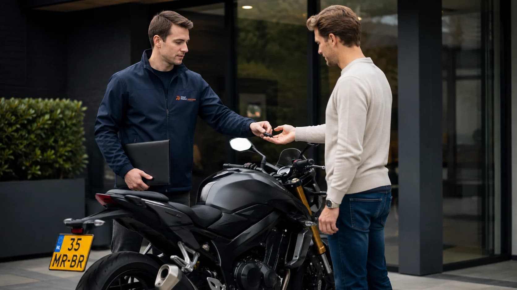 Moment van overdracht bij Direct Motor Verkopen